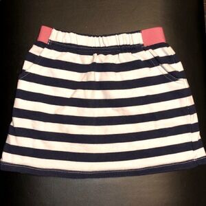 Girls pull on striped skirt size 6
